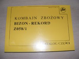 Katalog części Bizon-Z 058