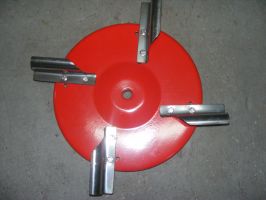 Talerz rozsiewacza 1 tarczowego JAR-MET kpl zbiornik metal