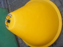 Zbiornik zasypowy plastik / lejek 300 / rozsiewacz JAR-MET
