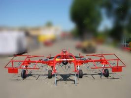 Przetrz�sacz karuzelowy 4-wirnikowy  Z525/3" JAR-MET" 5.20 m